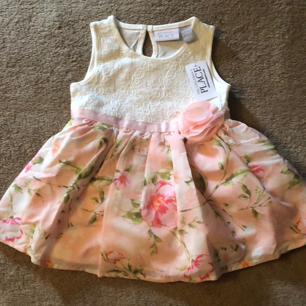 NWT The Children’s Place baby girl spring dress